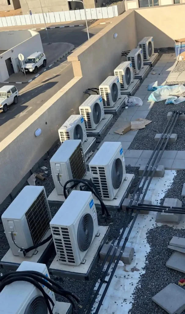 AC Copper Pipe Installation in Riyadh